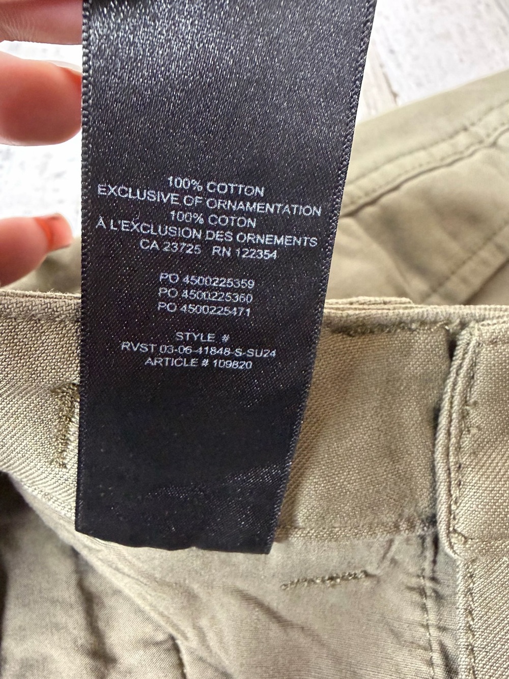 TNA Army Green Cargo Pants - Picture 13 of 13